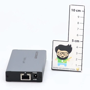 MT-VIKI PoE LAN rozbočovač 2 porty 1000Mbps Gigabit Dual RJ45 rozbočovač pro Cat5e/6/7/8 kabel pro