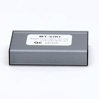 MT-VIKI PoE LAN rozbočovač 2 porty 1000Mbps Gigabit Dual RJ45 rozbočovač pro Cat5e/6/7/8 kabel pro