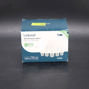 Linkind Ultra-Efficient E27 Matná žárovka, 3,8W = 60W, 4000K Neutrální bílá s energetickou třídou