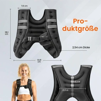 10 oceľových kotúčov pre posilňovacie vesty, posilňovacie kotúče pre posilňovacie vesty, 5 kg