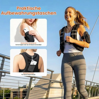 10 ocelových kotoučů pro posilovací vesty, posilovací kotouče pro posilovací vesty, 5 kg