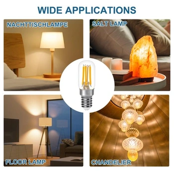 Žárovka E14 LED teplá bílá 2,4 W, 450 lm, E14 teplá bílá 2700 k, 2 kusy