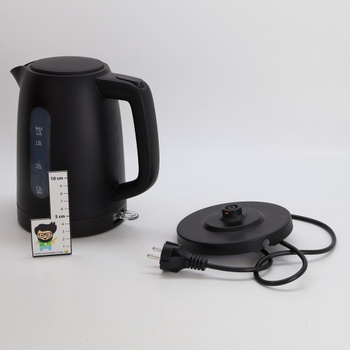 Rýchlovarná kanvica Amazon Basics čierna 1,7l