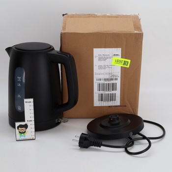 Rýchlovarná kanvica Amazon Basics čierna 1,7l