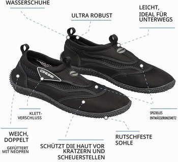 CRESSI Unisex vodné topánky 31 EU