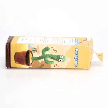 MAGIC SELECT Tancujúci kaktus + senzorická hračka, hovoriaca plyšová hračka, ktorá tancuje a opakuje váš
