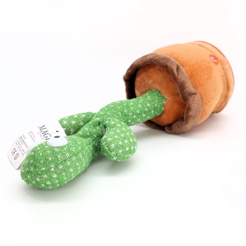 MAGIC SELECT Tancujúci kaktus + senzorická hračka, hovoriaca plyšová hračka, ktorá tancuje a opakuje váš