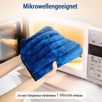 Comfytemp Obilný polštář, vyhřívací podložka do mikrovlnné trouby na záda a břicho (1,2 kg), 168
