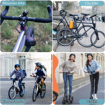 Mini zvonček na bicykel Laeeyin, hlasný pre horské a cestné bicykle, 120 dB, ostrý zvuk, hlasný pre