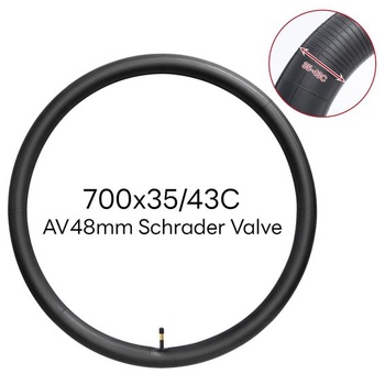 Vnitřní duše kola zesílená 700X35/43C, 28 palců, AV48mm (jedna)