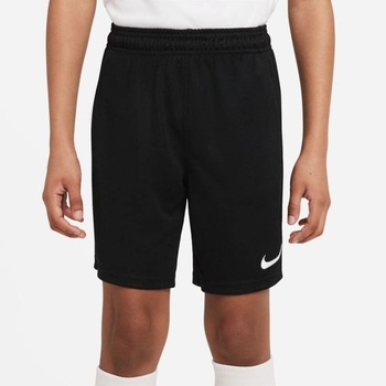 Futbalové kraťasy Nike Park 20 Knit pre staršie deti, DB8244 čierna/čierna/biela M