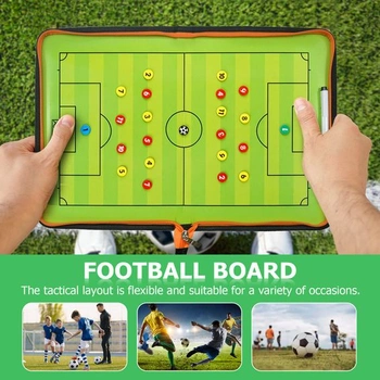 RoseFlower tabuľa pre futbalové taktiky, tabuľa pre futbalové taktiky, zložka pre futbalových trénerov
