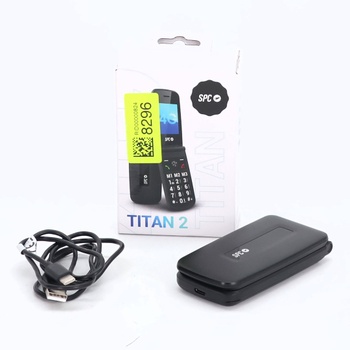 Mobilný telefón SPC Titan 2, čierny