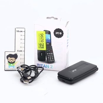 Mobilný telefón SPC Titan 2, čierny