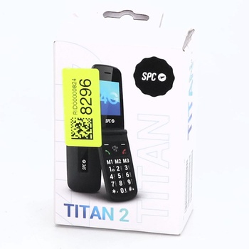 Mobilný telefón SPC Titan 2, čierny