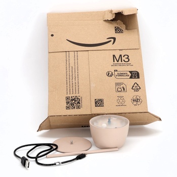 BRILONER - Mini LED stolná lampa bezdrôtovej IP44 s dotykom, plynule stmievateľné, batérie a zdroj