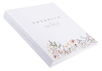 Goldbuch 08 044 Svatební album Blossom Love White, Fotoalbum 60 bílých stran Bílé album Blossom Love