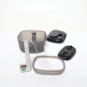 Gardner Pet Cat and Dog Fountain 3,78 l, ultratichá vírová pítka s filtrem a průhlednou nádrží,