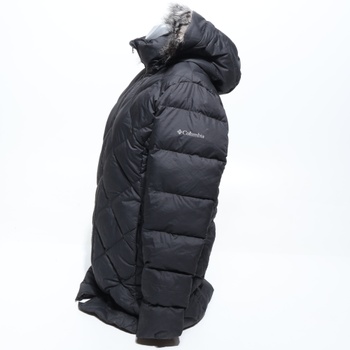Dámska páperová bunda Columbia Icy Heights II strednej dĺžky, veľkosť L, čierna