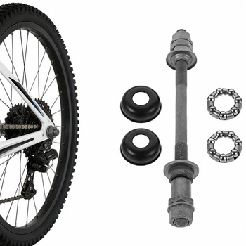 Zadná náprava bicykla FOMIYES 180 mm vyrobená z vysokopevnostnej ocele, šedý náboj pre horské