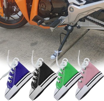 Prispôsobiteľný stojan na bicykel, opierka nôh na motorku, malá topánka, bočný stojan na motorku,