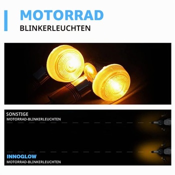 Sada ukazovateľov smeru AHL pre motocykel Yamaha XV250 XV125 (bez LED blikačov)