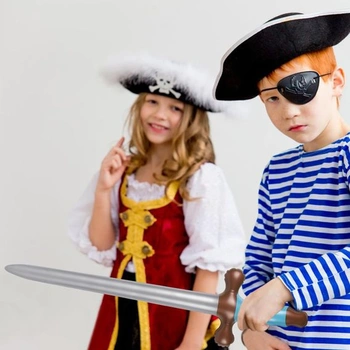 10 nafukovacích mečů, 60cm pirátské meče, nafukovací katany ninjů, pro pirátské cosplay párty,