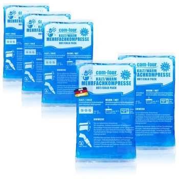 Com-four® 5x Malý viacúčelový kompresný obklad 16 x 9 cm