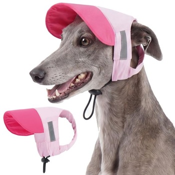 Šiltovka Kuoser Dog, baseballová čiapka s ochranou proti slnku, ružová L (obvod hlavy: 42 cm)