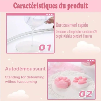 Tekutý silikon SANAAA pro Squishy Maker 500g, super měkká silikonová guma, směšovací poměr AB 1:1
