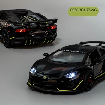 Model auta TGRCM-CZ Lamborghini SVJ 63 v mierke 1/32, naťahovací model auta zo zliatiny zinku sa