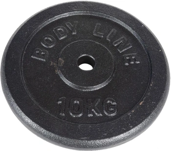 Liatinový kotúč Bodyline jeden 10 kg