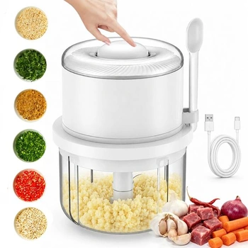 Sekáčik na cibuľu, elektrický mini sekáčik s objemom 350 ml…