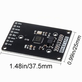 RFID sada s čítačkou, čipom a kartou, mini modul, senzor karty 13,56 MHz, s kľúčenkou S50 pre