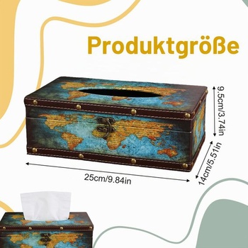 Retro krabička na kozmetické vreckovky - Dávkovač vreckoviek