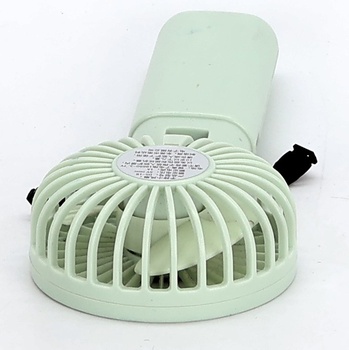 Ručný ventilátor s USB-C, skladací, mini vreckový ventilátor so stojanom | 5 rýchlostí, tichý