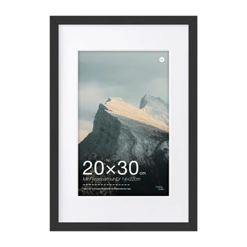 1 balení černých obrazových rámů 20×30 cm MDF rámy s…