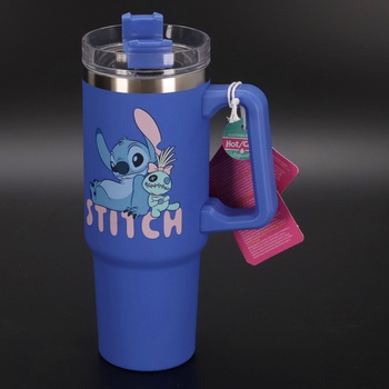 Termohrnček Paladone Stitch modrý 900 ml
