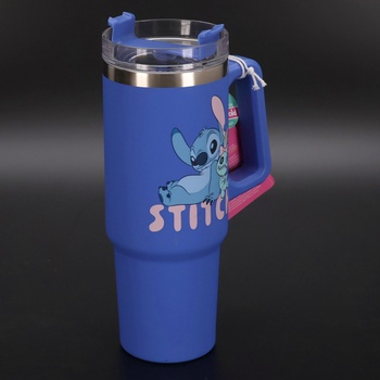 Termohrnček Paladone Stitch modrý 900 ml