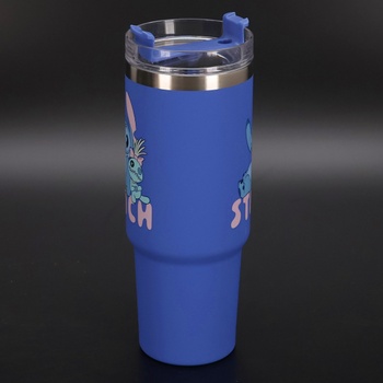 Termohrnček Paladone Stitch modrý 900 ml