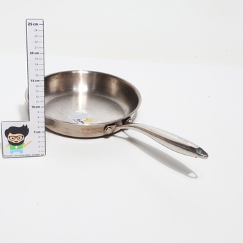 Panvica IBILI Natural Trojitá vrstva, 24 cm, nerezová oceľ, vhodná na indukciu, bez nepriľnavého