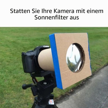 Solárne filtračné fólie 100x100 mm pre teleskopy, binokulárne ďalekohľady a fotoaparáty - solárne