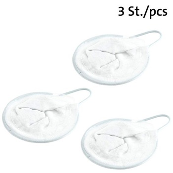 Síťky na čaj Westmark, 3 kusy, Ø 9 cm, na 4 šálky, bavlna, bílé, 153122E3 ø 9 cm - 3 kusy
