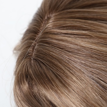 FESHFEN Ombre blond krátka bob parochňa s ofinou, 28 cm rovná ombre blond parochňa na karneval,