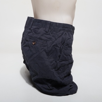 Pánske chino kraťasy Amazon Essentials Classic Fit 23cm s vreckami 32W tmavo modré