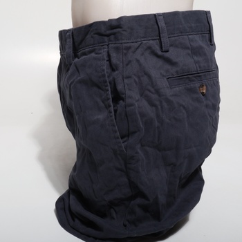 Pánske chino kraťasy Amazon Essentials Classic Fit 23cm s vreckami 32W tmavo modré