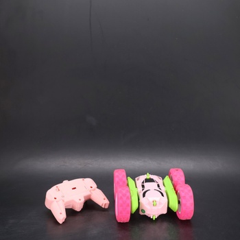 MidiVix auto na diaľkové ovládanie, 2,4 GHz obojstranné 360 ° otočné RC crawler s svetlometmi a svetlami