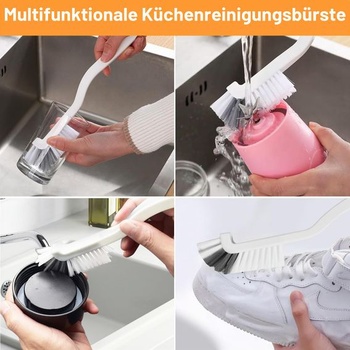 Samulee 4dílná sada čisticích kartáčů, kartáč na vodní dýmky na lahve a dýmky