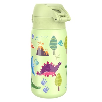 Nerezová fľaša Ion8 dinosaurs 400 ml