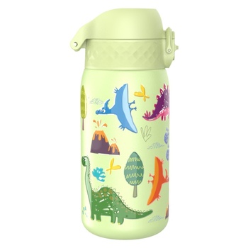 Nerezová fľaša Ion8 dinosaurs 400 ml